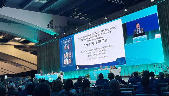 LIFE-BTK: Bioresorbable Scaffold Holds Promise for Infrapopliteal CLTI