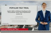 Go With Aspirin Alone After TAVR When Anticoagulation Isn’t Needed: POPular TAVI
